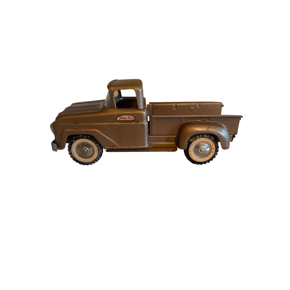 Tonka Pickup Truck Bronze Vintage 1950s Pressed Steel Mound Minn Toy USA